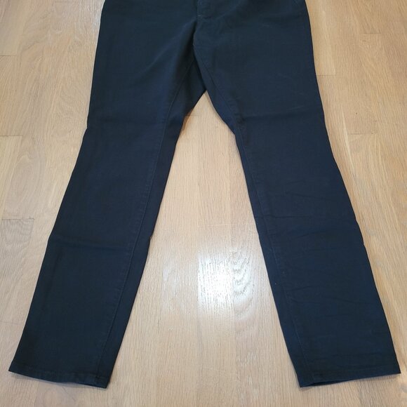 Universal Thread Jeans Mid Rise Curvy Skinny Black Denim Stretch Womens 10 30R - Picture 3 of 12